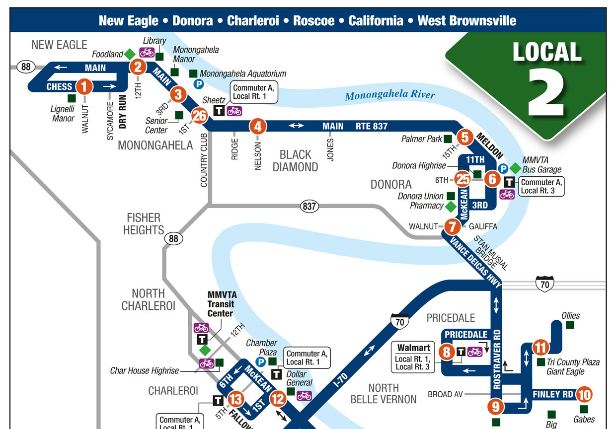 Maps & Schedules